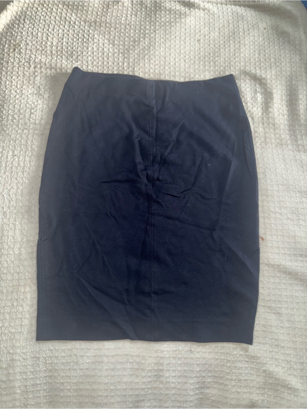 Tahari Women's Navy Pencil Skirt